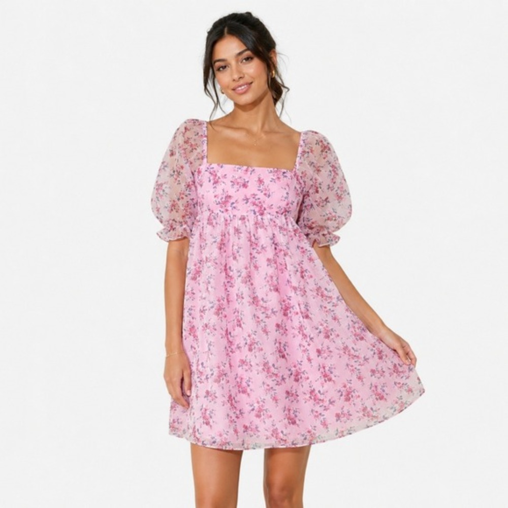 Women's‎ Dress by Endless Rose Organza Baby Doll Size M New With Tags